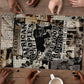 African People's Free Food Program Puzzle Black Panther Newspaper Collage Black Panther Party