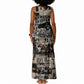African People's Free Food Program Tank Maxi Dress Black Panther Newspaper Collage Black Panther Party