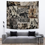 African People's Free Food Program Tapestry Black Panther Newspaper Collage Black Panther Party