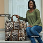 African People's Free Food Program Travel Bag Black Panther Newspaper Collage Black Panther Party