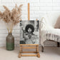 Angela Davis Black History Rights Activism Canvas Wall Art Vintage Newspaper Collage Retro Protest Art