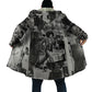 Angela Davis Black History Rights Activism Cloak Vintage Newspaper Collage Retro Protest Art