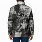 Angela Davis Black History Rights Activism Padded Jacket Vintage Newspaper Collage Retro Protest Art