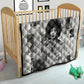 Angela Davis Black History Rights Activism Quilt Vintage Newspaper Collage Retro Protest Art
