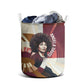 Angela Davis Black History Rights Activism Laundry Basket Abstract Geometric Pop Art Retro Civil Rights