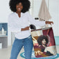 Angela Davis Black History Rights Activism Laundry Basket Abstract Geometric Pop Art Retro Civil Rights