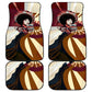 Angela Davis Black History Rights Activism Car Mats Abstract Geometric Pop Art Retro Civil Rights