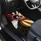 Angela Davis Black History Rights Activism Car Mats Abstract Geometric Pop Art Retro Civil Rights