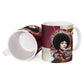 Angela Davis Black History Rights Activism Ceramic Mug Abstract Geometric Pop Art Retro Civil Rights