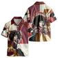 Angela Davis Black History Rights Activism Kid Hawaiian Shirt Abstract Geometric Pop Art Retro Civil Rights