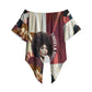 Angela Davis Black History Rights Activism Off Shoulder Wrap Waist Top Abstract Geometric Pop Art Retro Civil Rights