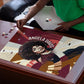 Angela Davis Black History Rights Activism Puzzle Abstract Geometric Pop Art Retro Civil Rights