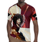Angela Davis Black History Rights Activism Rugby Jersey Abstract Geometric Pop Art Retro Civil Rights