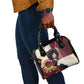 Angela Davis Black History Rights Activism Shoulder Handbag Abstract Geometric Pop Art Retro Civil Rights