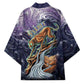 Pakhet Panther Kimono with Cosmic Feline Eye on Starry Night River