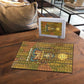 Renenutet  Golden Cobra Puzzle with Wheat Motif in Egyptian Agricultural Theme