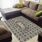 Renenutet Area Rug with Bread Ring and Eye of Horus in Egyptian Nourishment