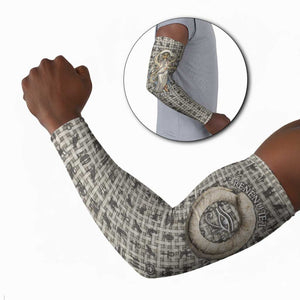 Renenutet Arm Sleeves with Bread Ring and Eye of Horus in Egyptian Nourishment