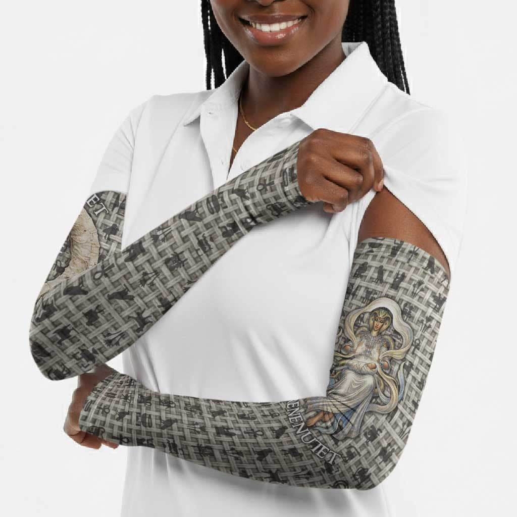 Renenutet Arm Sleeves with Bread Ring and Eye of Horus in Egyptian Nourishment
