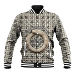 Renenutet Baseball Jacket with Bread Ring and Eye of Horus in Egyptian Nourishment
