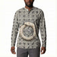 Renenutet Button Sweatshirt with Bread Ring and Eye of Horus in Egyptian Nourishment