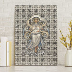 Renenutet Canvas Wall Art with Bread Ring and Eye of Horus in Egyptian Nourishment