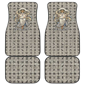 Renenutet Car Mats with Bread Ring and Eye of Horus in Egyptian Nourishment
