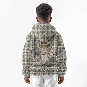 Renenutet Kid Hoodie with Bread Ring and Eye of Horus in Egyptian Nourishment