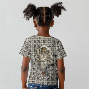 Renenutet Kid T shirt with Bread Ring and Eye of Horus in Egyptian Nourishment