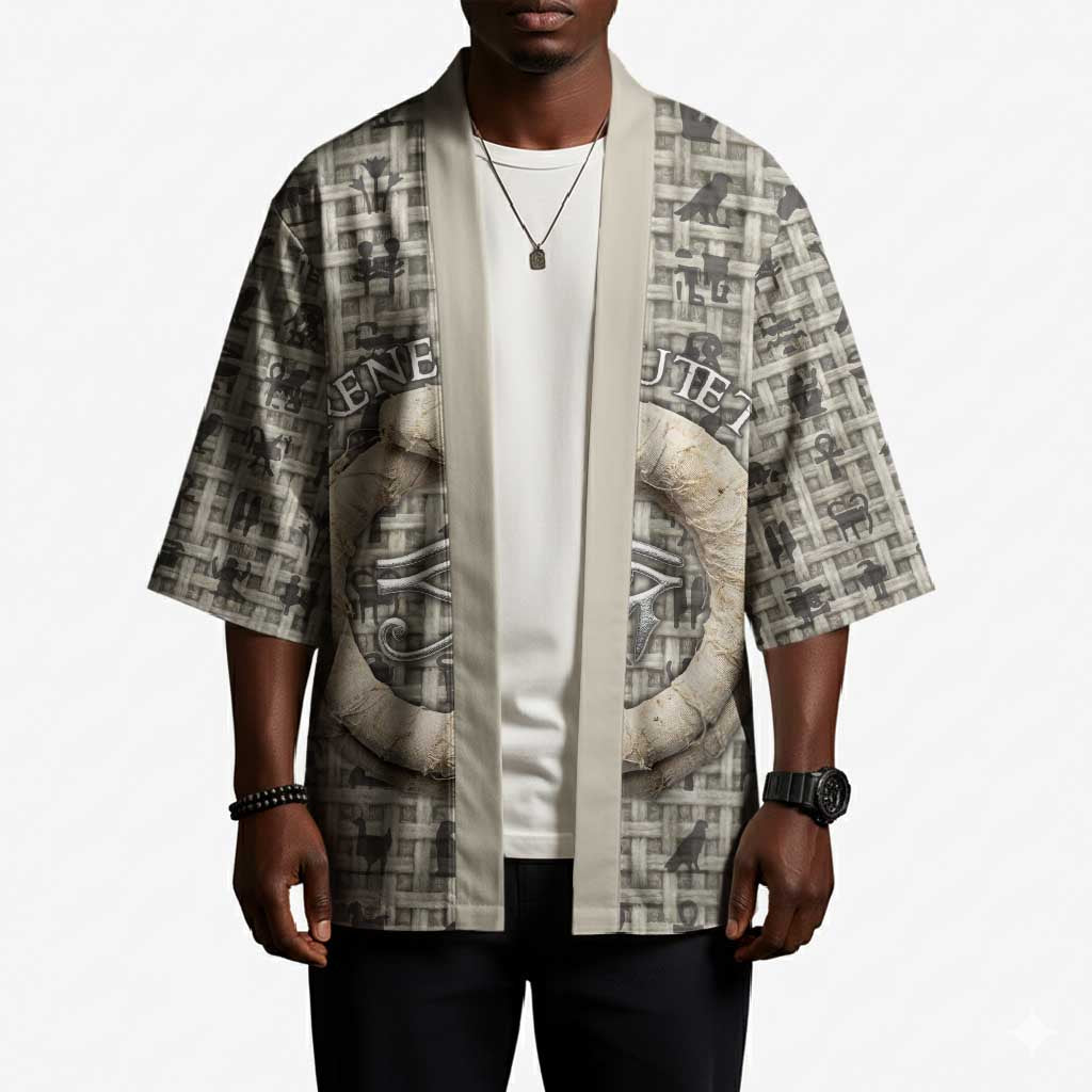Renenutet Kimono with Bread Ring and Eye of Horus in Egyptian Nourishment