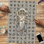 Renenutet Puzzle with Bread Ring and Eye of Horus in Egyptian Nourishment