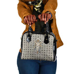 Renenutet Shoulder Handbag with Bread Ring and Eye of Horus in Egyptian Nourishment