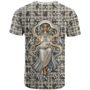 Renenutet T shirt with Bread Ring and Eye of Horus in Egyptian Nourishment