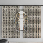 Renenutet Window Curtain with Bread Ring and Eye of Horus in Egyptian Nourishment