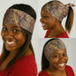 Satis Neck Gaiter with Fiery Bow and Arrow in Ancient Egyptian Warrior