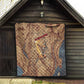 Satis Quilt with Fiery Bow and Arrow in Ancient Egyptian Warrior