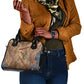 Satis Shoulder Handbag with Fiery Bow and Arrow in Ancient Egyptian Warrior