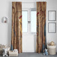 Satis Window Curtain with Fiery Bow and Arrow in Ancient Egyptian Warrior
