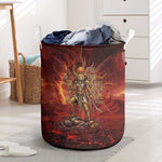 Sekhmet Laundry Basket Egyptian Fiery Lioness Head and Ancient Warrior