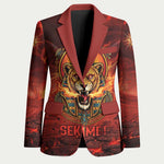 Sekhmet Blazer Egyptian Fiery Lioness Head and Ancient Warrior