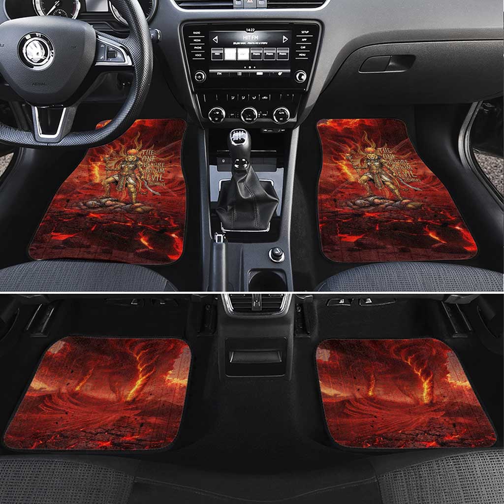 Sekhmet Car Mats Egyptian Fiery Lioness Head and Ancient Warrior