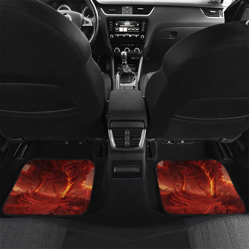 Sekhmet Car Mats Egyptian Fiery Lioness Head and Ancient Warrior