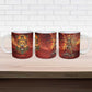 Sekhmet Ceramic Mug Egyptian Fiery Lioness Head and Ancient Warrior
