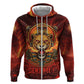 Sekhmet Hoodie Egyptian Fiery Lioness Head and Ancient Warrior