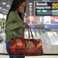 Sekhmet Travel Bag Egyptian Fiery Lioness Head and Ancient Warrior