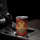 Sekhmet Tumbler Cup Egyptian Fiery Lioness Head and Ancient Warrior