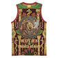 Sekhmet Basketball Jersey with Eye of Ra and Sacred Lion Symbol in Egyptian Healer