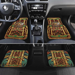 Sekhmet Car Mats with Eye of Ra and Sacred Lion Symbol in Egyptian Healer