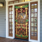 Sekhmet Door Cover with Eye of Ra and Sacred Lion Symbol in Egyptian Healer