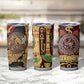 Sekhmet Tumbler Cup with Eye of Ra and Sacred Lion Symbol in Egyptian Healer